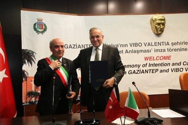 Gaziantep, İtalyan Vıbo İle Kardeş Şehir Oldu 2