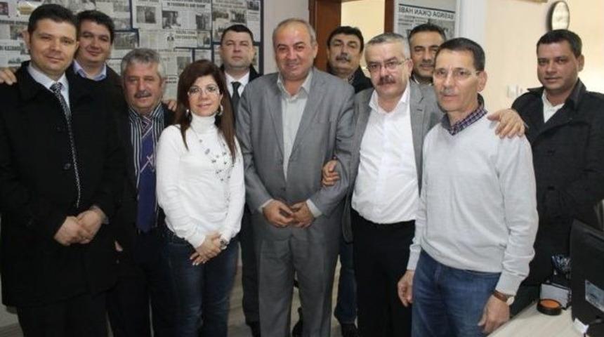 Ak Parti Belediye Başkan Adayından Esnaf Ziyareti