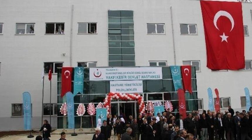 Vakfıkebir Devlet Hastanesi&rsquo;nin Ek Poliklinik Ve Hizmet Binası T&ouml;renle Hizmete A&ccedil;ıldı