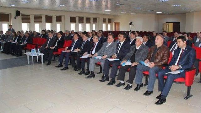 Erciş’te 2023 Ortak Akıl Stratejik Eylem Planı Arama Konferansı