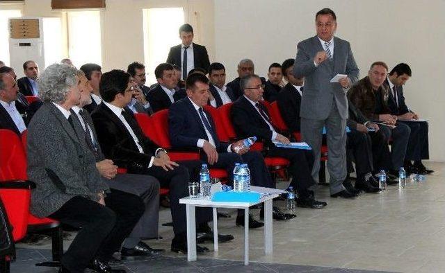 Erciş’te 2023 Ortak Akıl Stratejik Eylem Planı Arama Konferansı