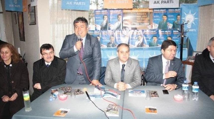 Bakan Kılı&ccedil;, Amasra'da Se&ccedil;im B&uuml;rosu A&ccedil;tı