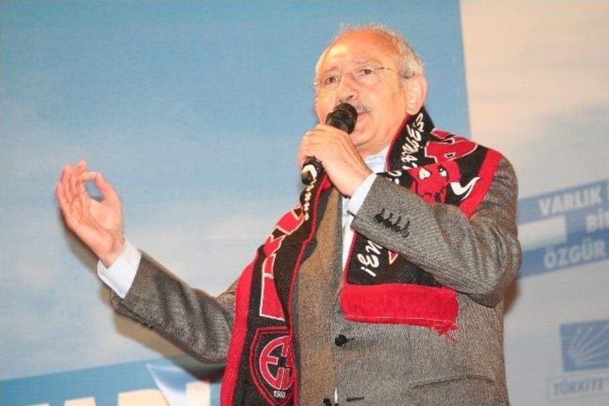 Chp Lideri Kılı&ccedil;daroğlu Erzincan&rsquo;da