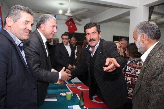 Ak Parti Adayı Sadi, Aşağıkaraman Köyü’nü Ziyaret Etti 2