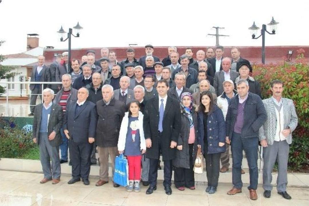 Mhp İl Genel Meclis &Uuml;yesi Turan&rsquo;dan Muhtarlara Veda Yemeği