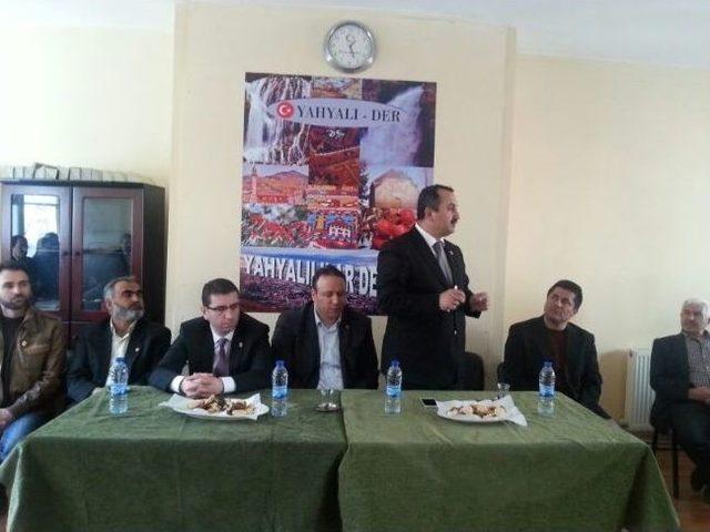 Sp Belediye Başkan Adaylarının Ziyaretleri S&uuml;r&uuml;yor 1