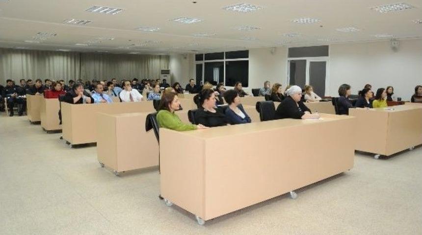&Ccedil;orlu Belediyesi'nde Personele İş Sağlığı Ve G&uuml;venliği Eğitimi Verildi