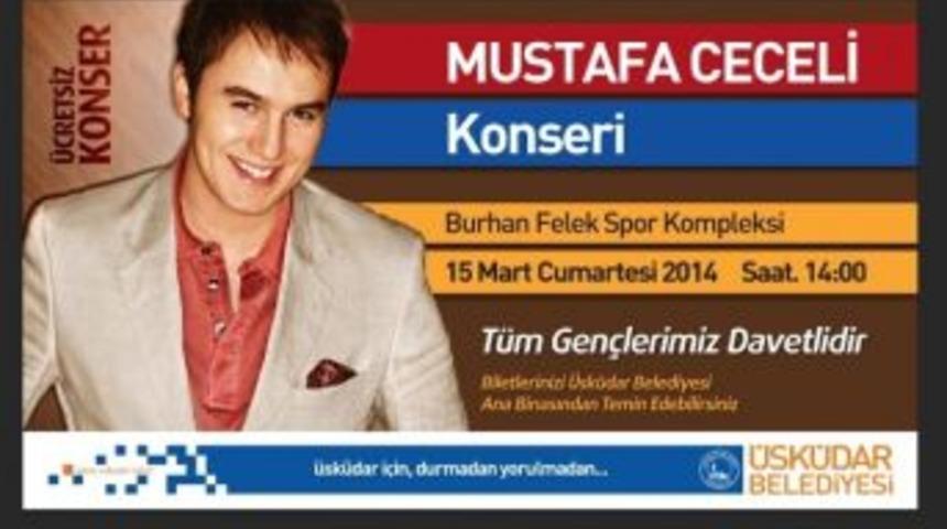 &Uuml;sk&uuml;darlı Gen&ccedil;ler Mustafa Ceceli İle Coşacak
