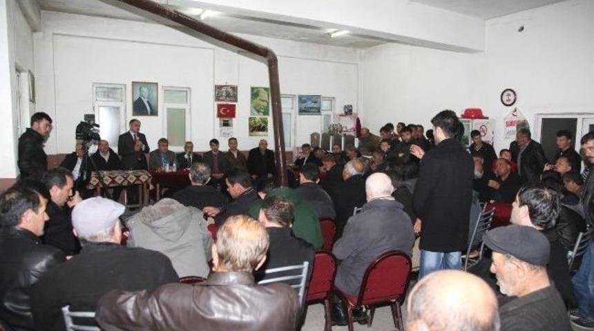 Esat &Ouml;zt&uuml;rk, K&ouml;y Ziyaretlerine Devam Ediyor