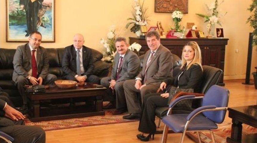 Yal&ccedil;ın Pekg&uuml;zel&rsquo;den Fırıncılar Odası&rsquo;na Ziyaret