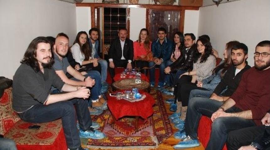 Saat&ccedil;i Ali Efendi Konağı &Uuml;niversite &Ouml;ğrencilerini Ağırladı