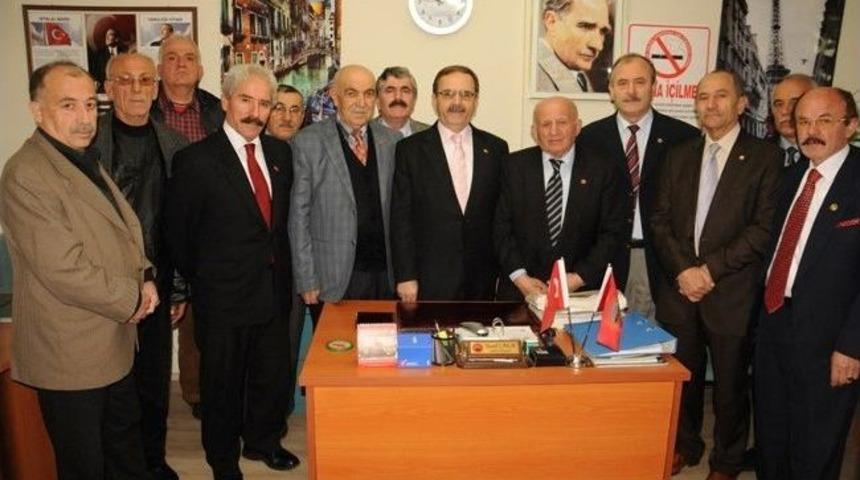 Başkan Zihni Şahin, Stk'ları Ziyaret Etti