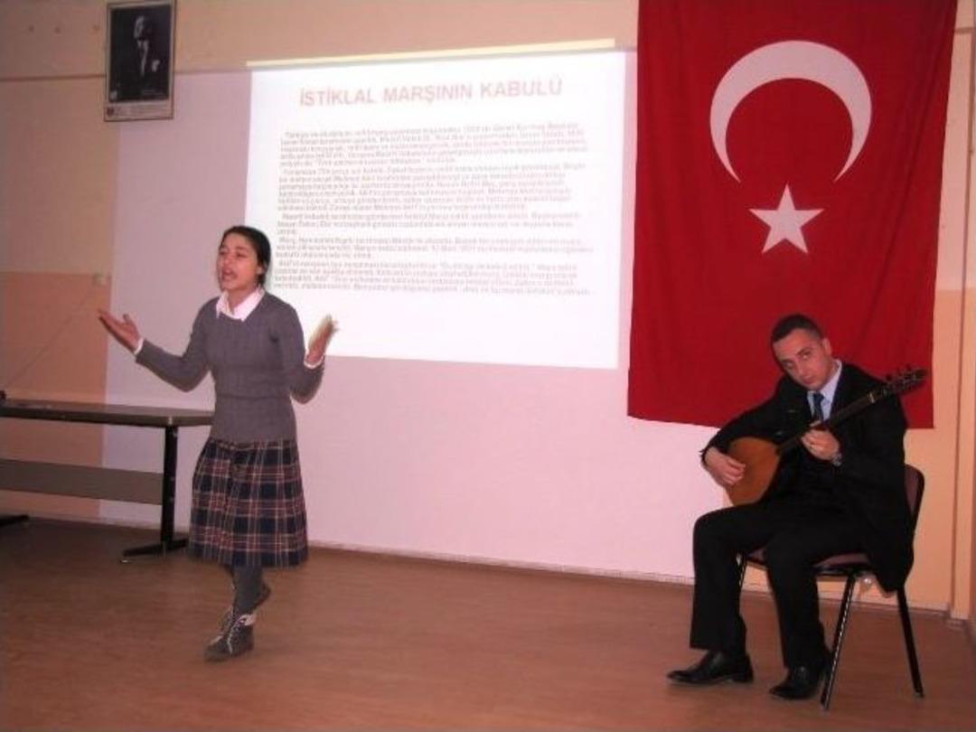 İstiklal Marşı'nı G&uuml;zel Okuma Yarışması