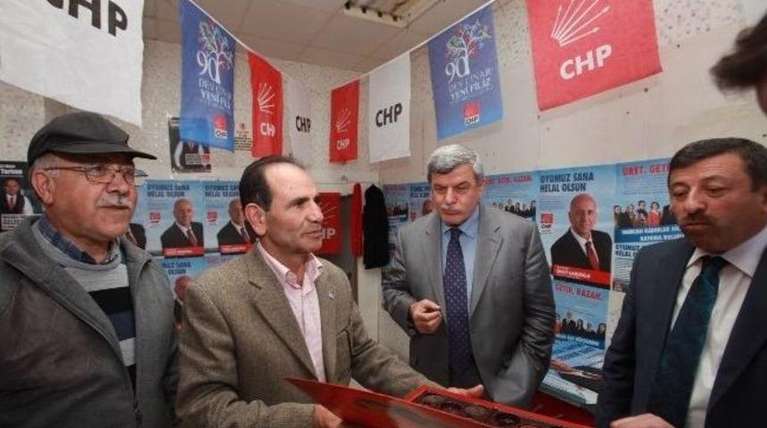 Başkanlar Karaosmanoğlu Ve Karabacak Esnaf Ve Sanayicileri Ziyaret Etti
