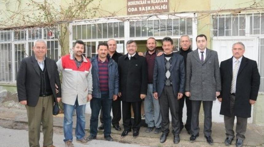 Başkan Akdoğan'ın Esnaf Ziyaretleri Devam Ediyor