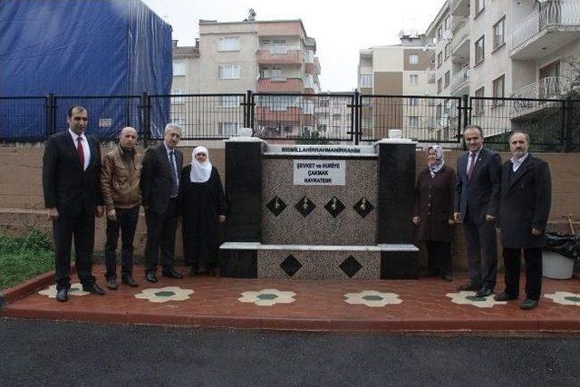 Yaşlılık Aylığı İle Okula &Ccedil;eşme Yaptırdı 1