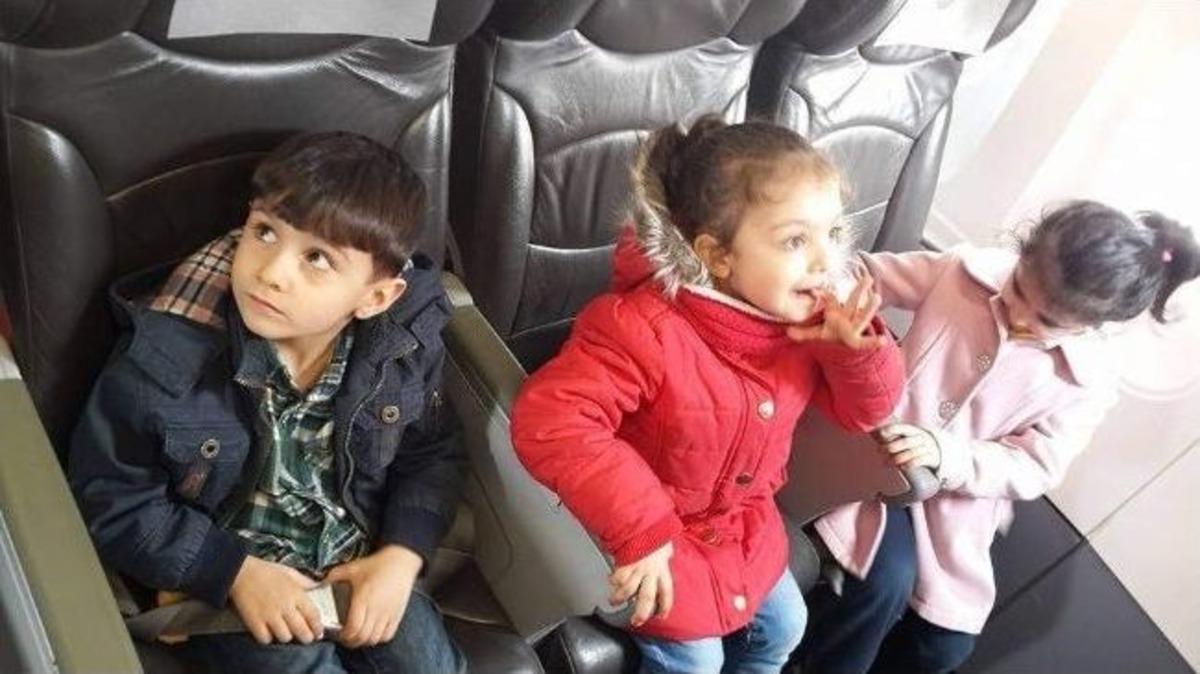Minik &Ouml;ğrenciler İlk Kez U&ccedil;ağa Bindi