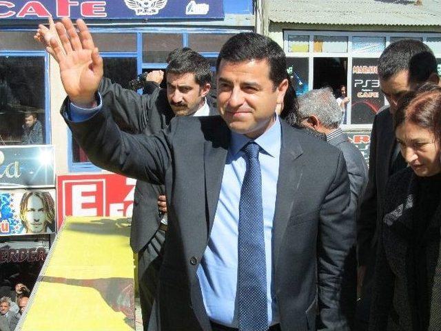 Selahattin Demirtaş Doğubayazıt'ta