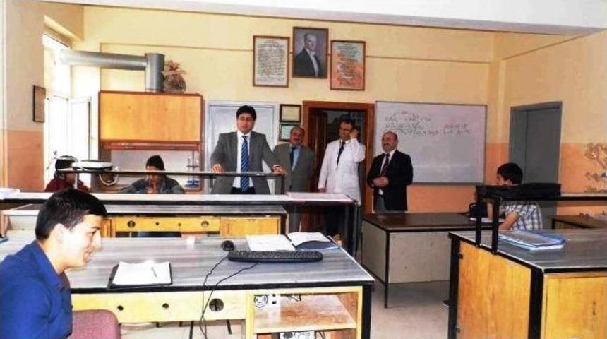 Hisarcık Kaymakamı Savran, &Ccedil;pl'yi Ziyaret Etti