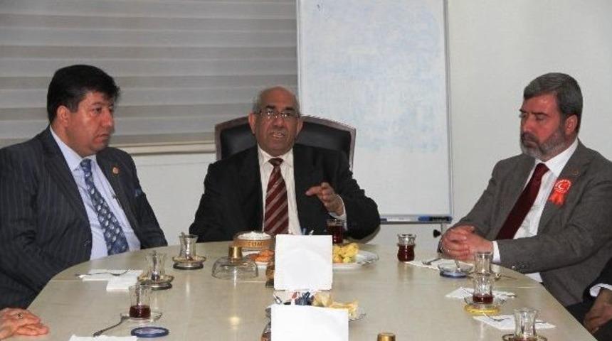 Sp Adayları T&uuml;msiad&rsquo;ı Ziyaret Etti