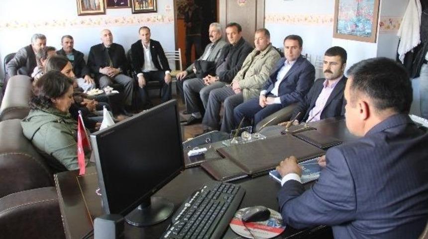 Bdp'nin Yeni Y&ouml;netimi Ziyaretlerini S&uuml;rd&uuml;r&uuml;yor