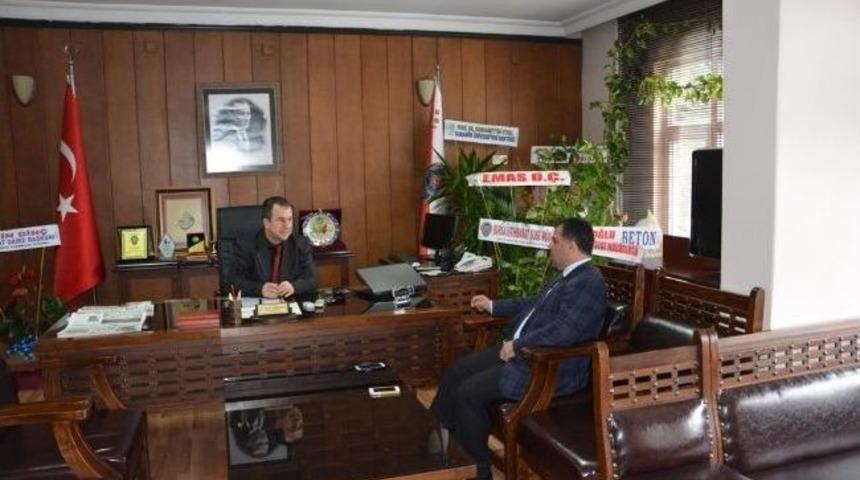 Başkan Aksoy&rsquo;dan Vali Ve Emniyet M&uuml;d&uuml;r&uuml;ne Ziyaret