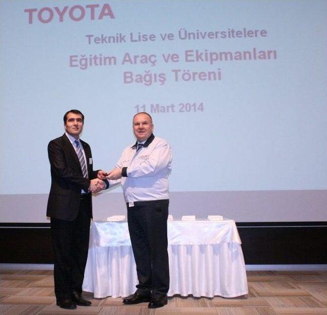 Toyota Türkiye’den Teknik Eğitime Destek 1