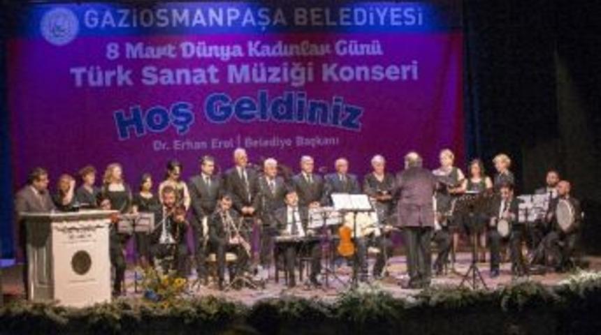 Gaziosmanpaşa&rsquo;da D&uuml;nya Kadınlar G&uuml;n&uuml; Konseri