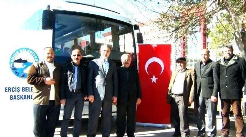 T&uuml;rkiye Belediyeler Birliği&rsquo;nden Erciş Belediyesi&rsquo;ne Ara&ccedil; Hediye Edildi