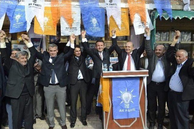 Ak Parti Çumra’da Seçim Çalışmalarına Devam Ediyor