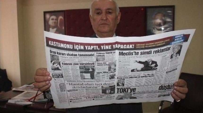 &ldquo;kastamonu&rsquo;nun Yıldırım&rsquo;ı&rdquo; Adlı Gazete &Ccedil;ıktı