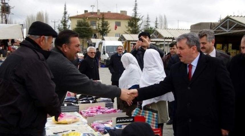 Bbp Genel Başkanı Destici Eskişehir'de