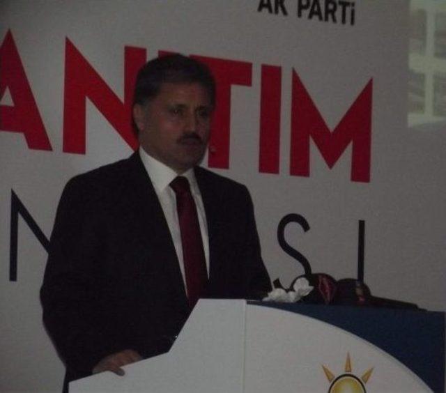 Ak Parti Adayı Ahmet Çakır, Projelerini Açıkladı