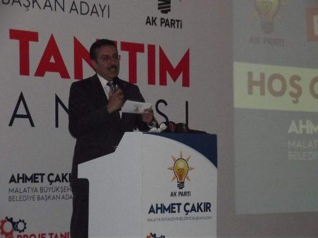 Ak Parti Adayı Ahmet Çakır, Projelerini Açıkladı