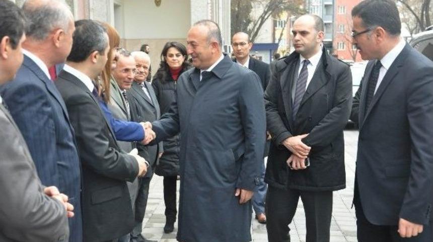 Avrupa Birliği Bakanı &Ccedil;avuşoğlu Balıkesir'de