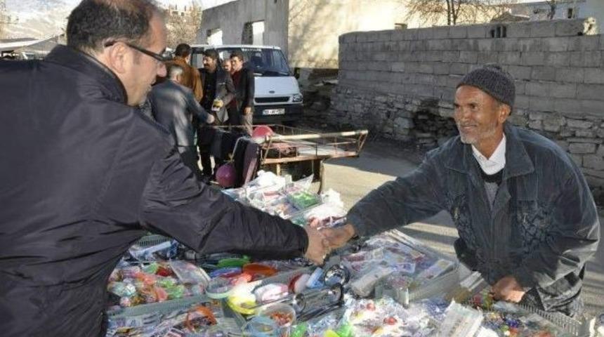 Bdp&rsquo;li Bidav Ve Keser Semt Pazarı Esnafını Ziyaret Etti