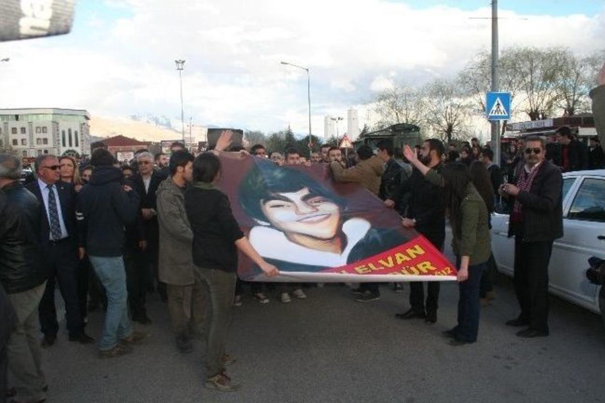Erzincan&rsquo;da Berkin Elvan Eylemi