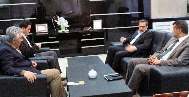Ak Parti Erciş Belediye Başkan Adayı Arvas’dan Oda, Stk Ve İşadamlarına Ziyaret 1