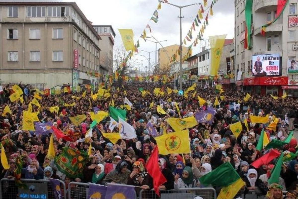 Bdp Genel Başkanı Demirtaş Ağrı&rsquo;da