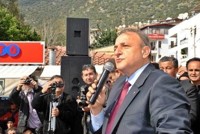 Mhp’li Oktay Vural’ın Antalya Ziyareti