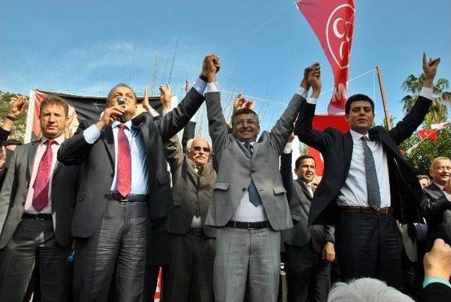 Mhp’li Oktay Vural’ın Antalya Ziyareti