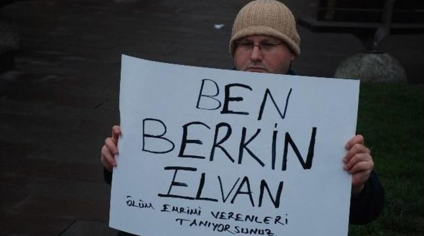 Berkin Elvan İ&ccedil;in Tek Kişilik Oturma Eylemi