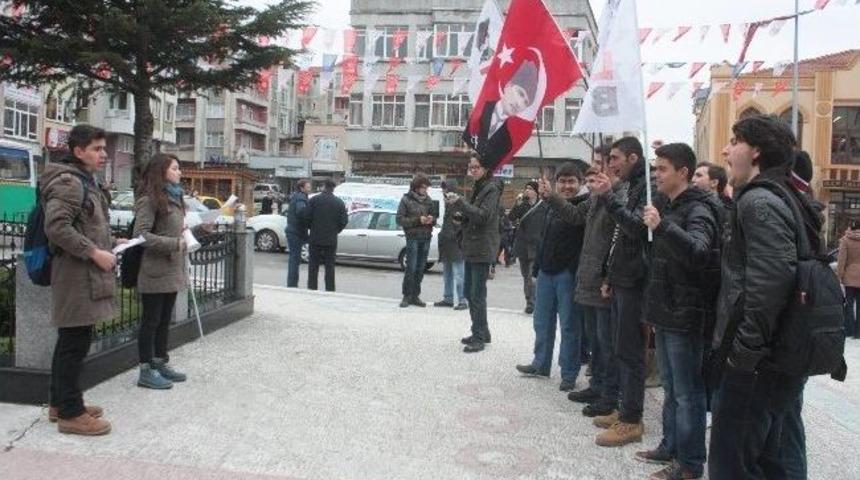 Tlb &Uuml;yeleri Berkin Elvan İ&ccedil;in Eylem D&uuml;zenledi