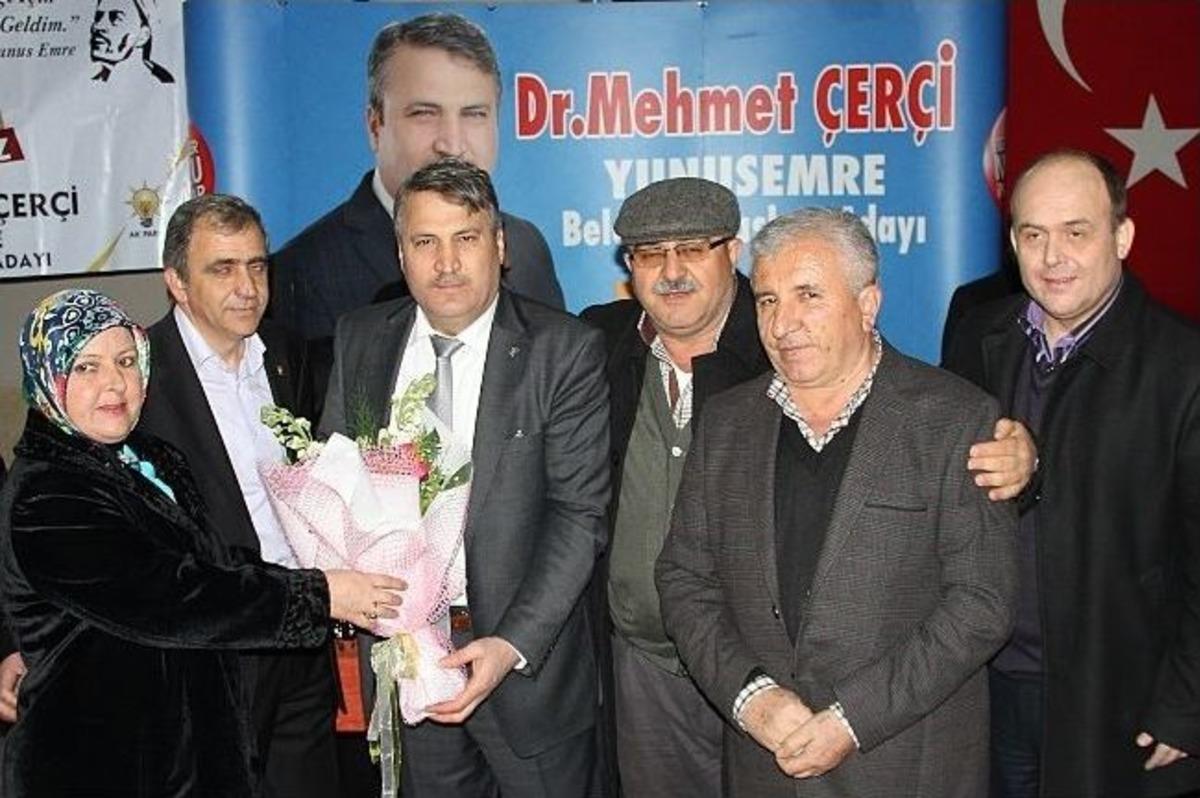 Yunusemre Adayı &Ccedil;er&ccedil;i Vatandaşlarla Buluştu