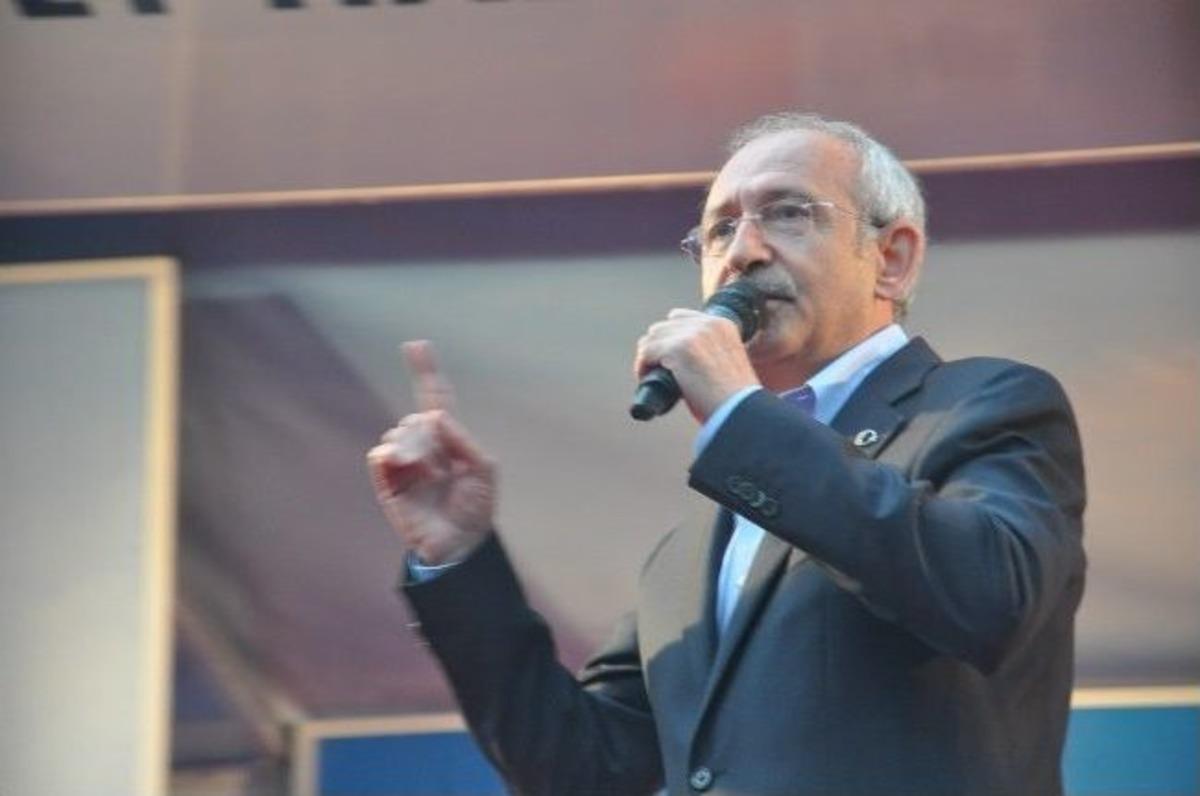 Chp Lideri Kılı&ccedil;daroğlu Sinop'ta