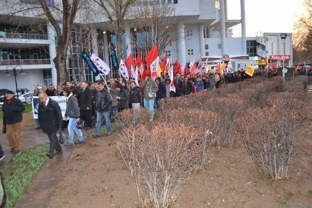 Kayseri'de 'berkin Elvan' Protestosu