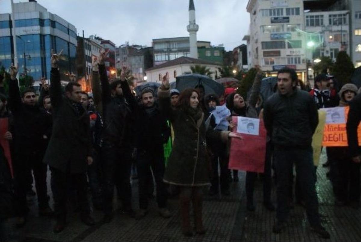Zonguldak&rsquo;ta Berkin Elvan Eylemi