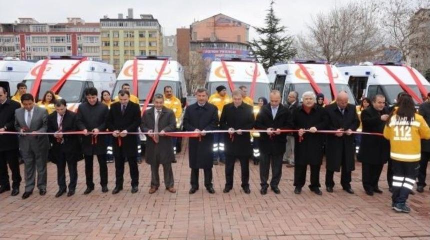 K&uuml;tahya'ya 8 Ambulans Daha