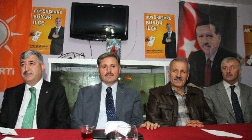Ak Parti, Yakınca'da Vatandaşlarla Toplantı Yaptı