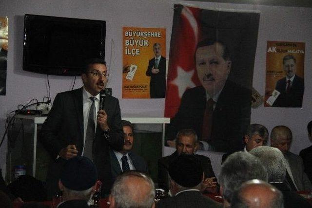 Ak Parti, Yakınca'da Vatandaşlarla Toplantı Yaptı